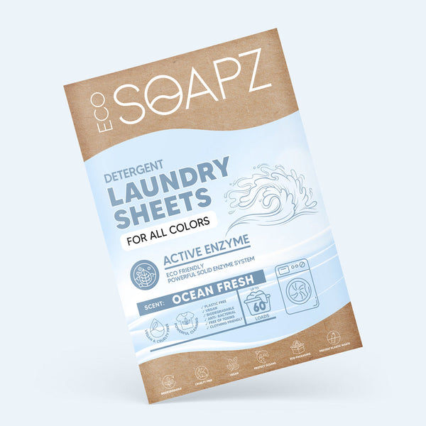ecoSOAPZ wasstrips Ocean Fresh – duurzame eco wasstrip zonder plastic